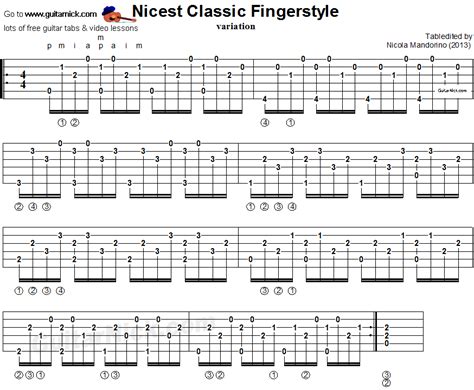 Fender Telecaster. . Fingerstyle electric guitar tabs